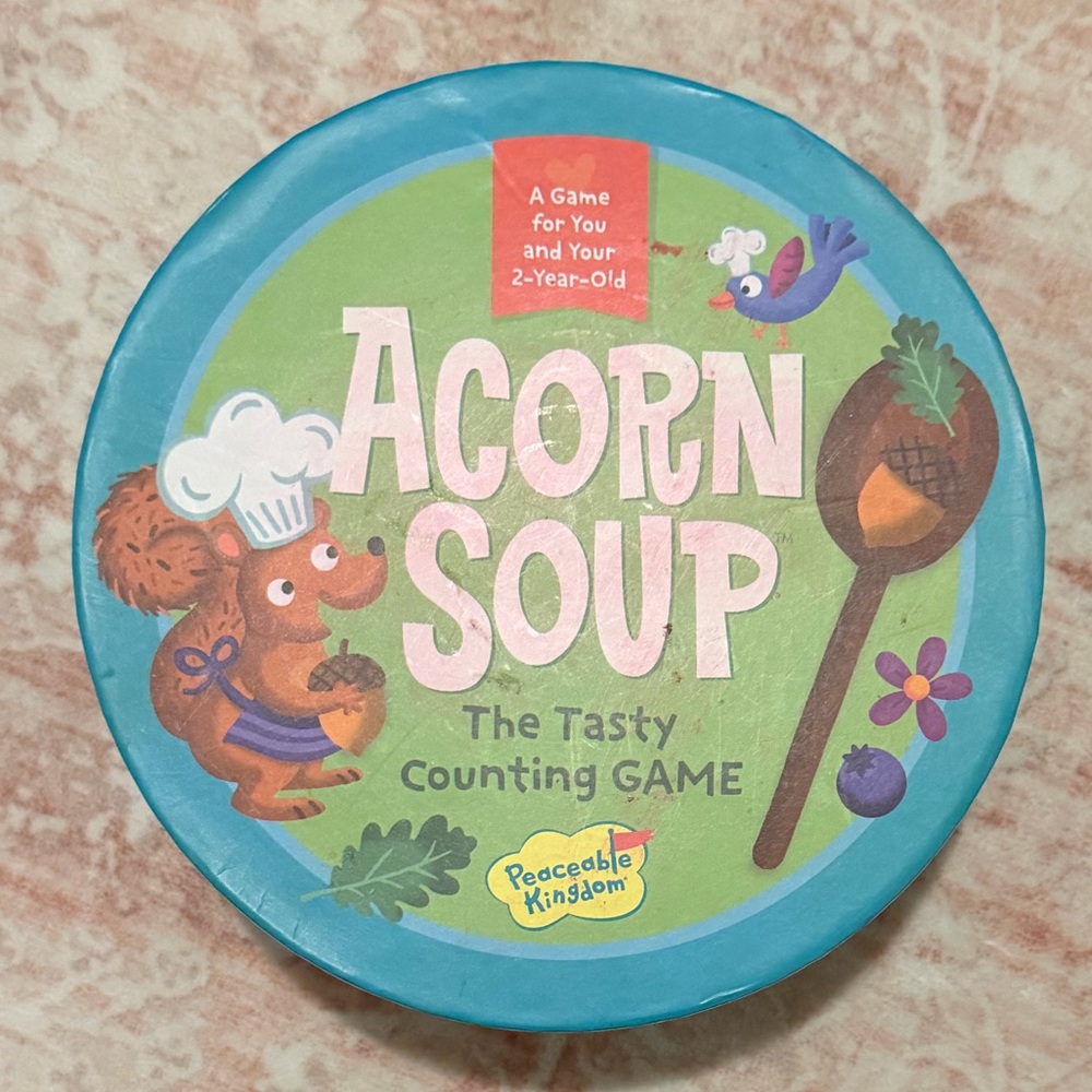 Acorn Soup Counting Game